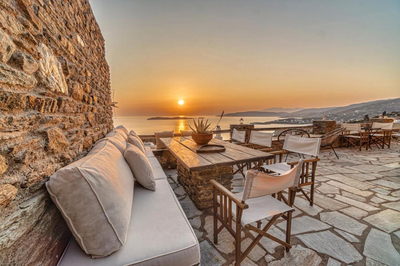 Irida Villa - Sea & Sunset Flats By Explore Andros Batsi Exterior foto