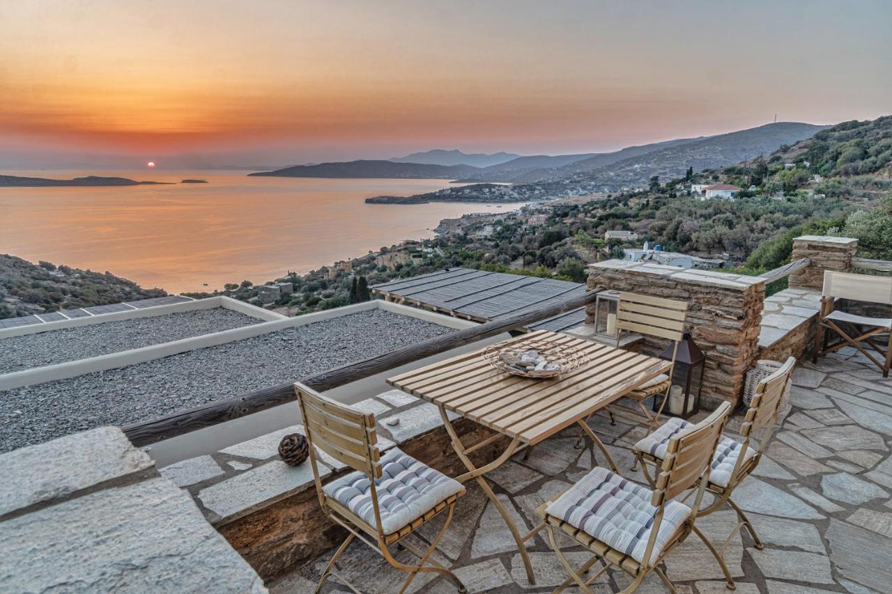 Irida Villa - Sea & Sunset Flats By Explore Andros Batsi Exterior foto