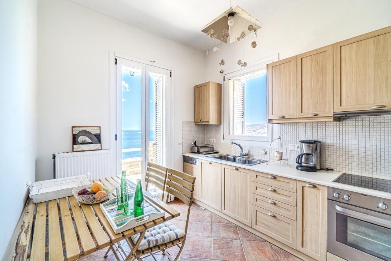 Irida Villa - Sea & Sunset Flats By Explore Andros Batsi Exterior foto
